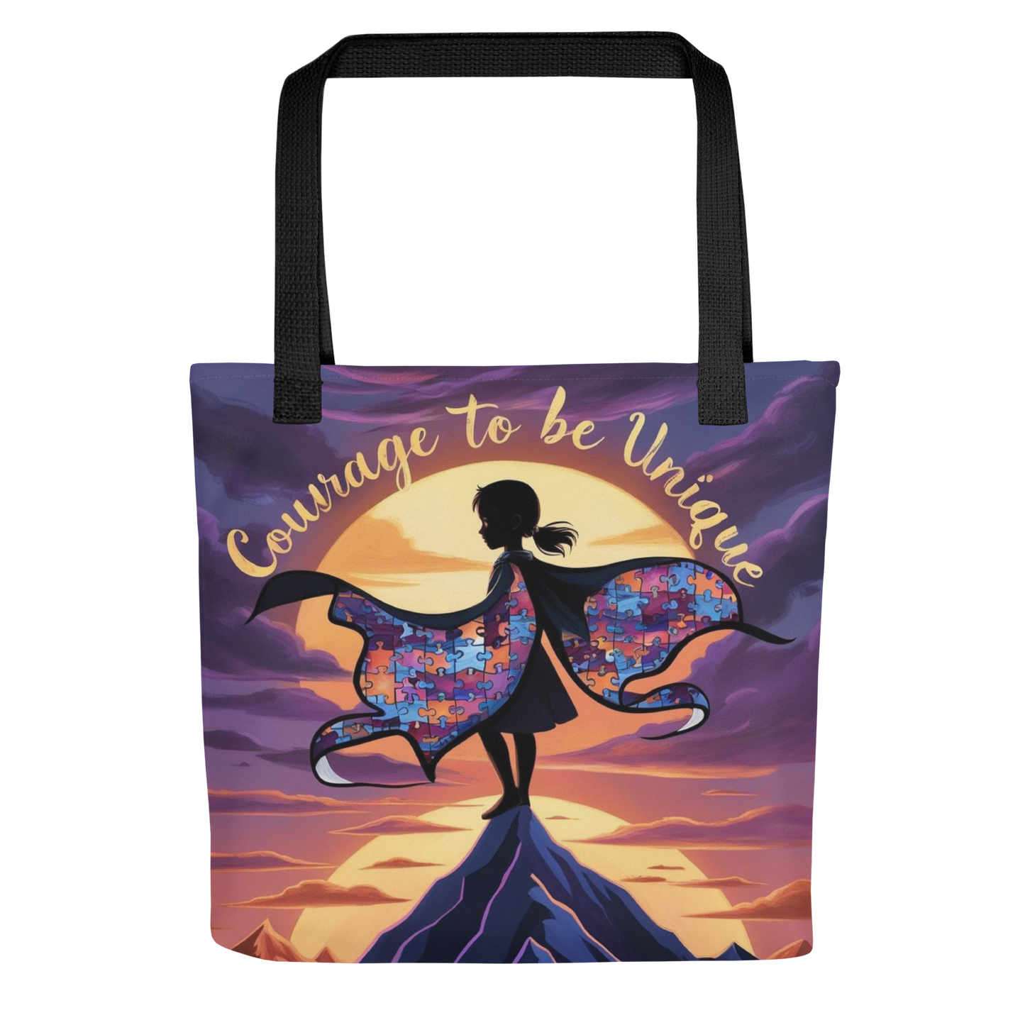 "Courage To Be Unique" Tote bag