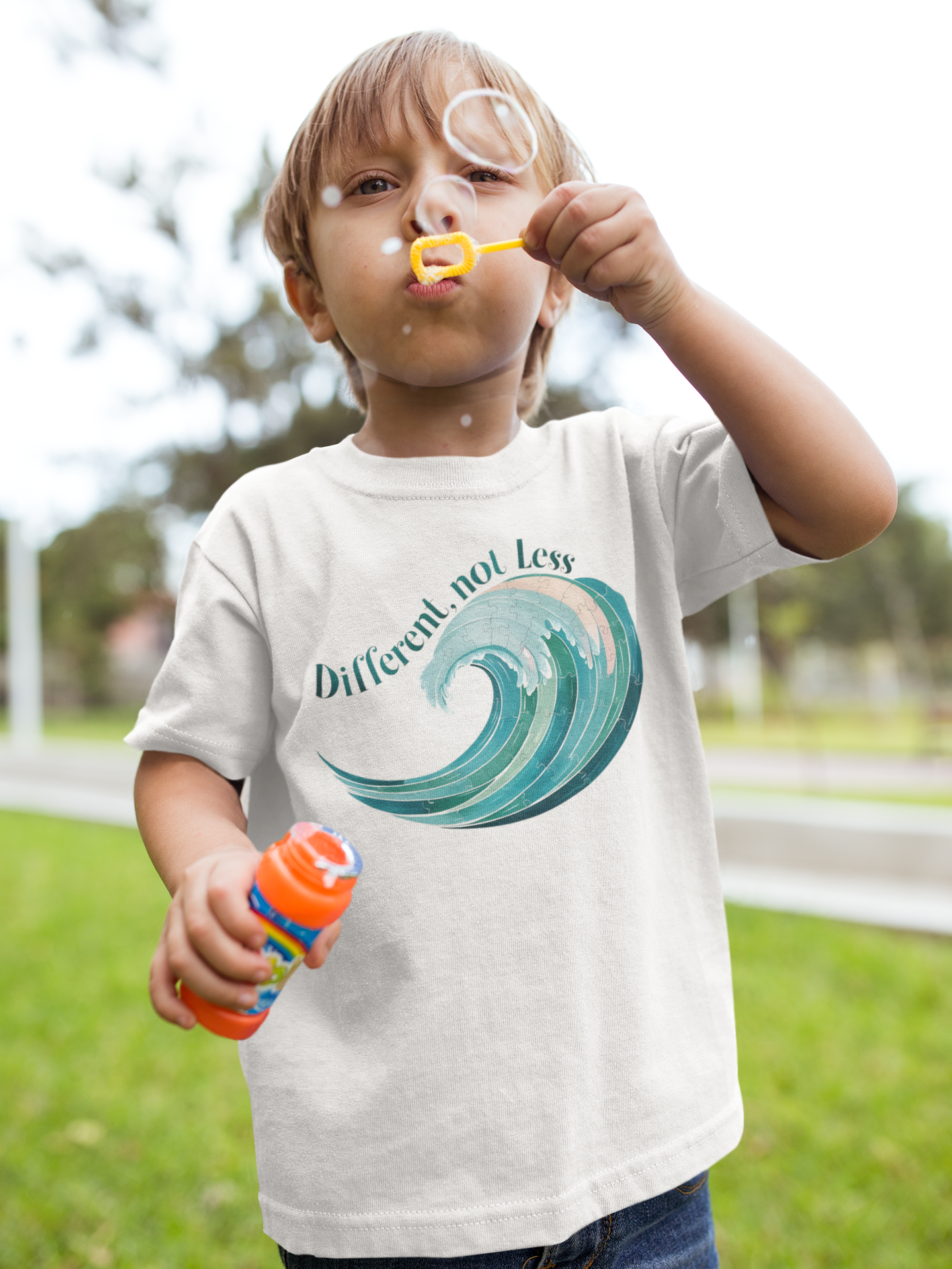 "Different, Not Less" Unisex Youth classic tee