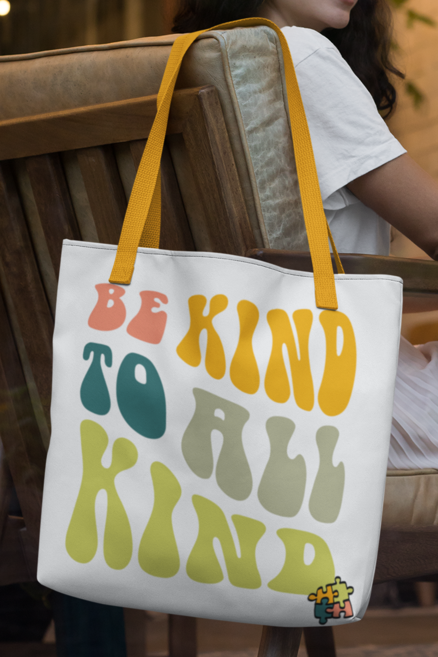 "Be Kind To All Kind" Tote bag