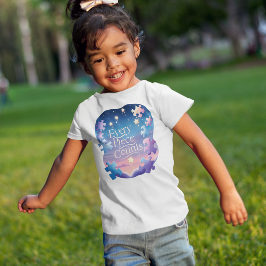 "Every Piece Counts" Girls Youth classic tee