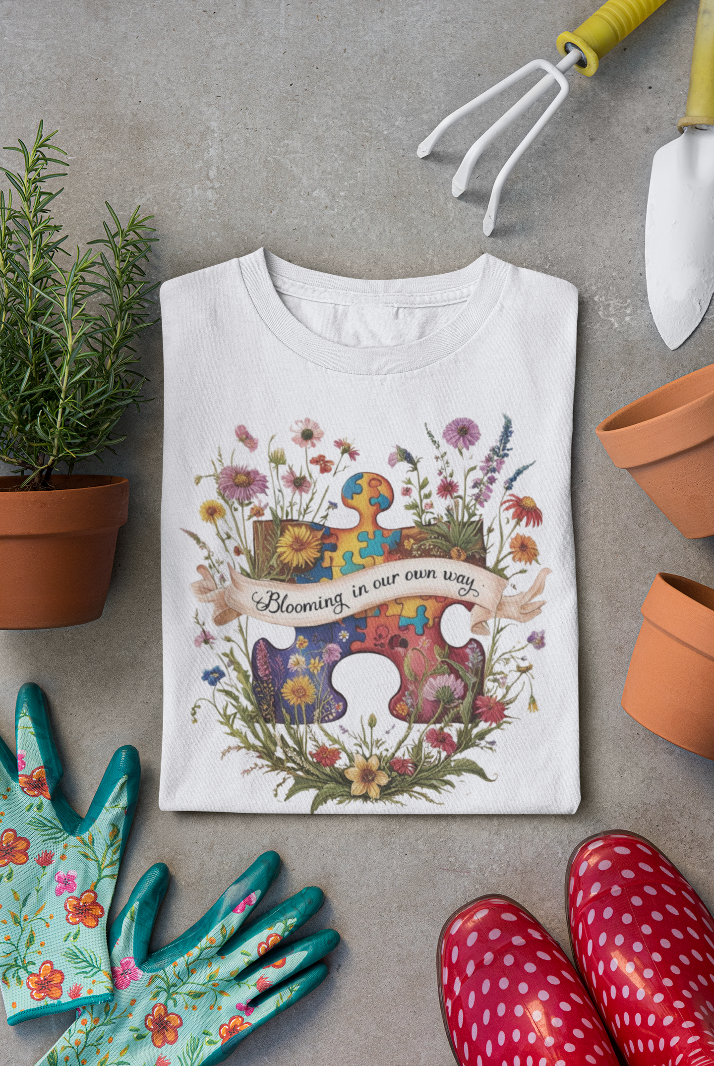 "Blooming In Our Own Way" Girls Youth classic tee