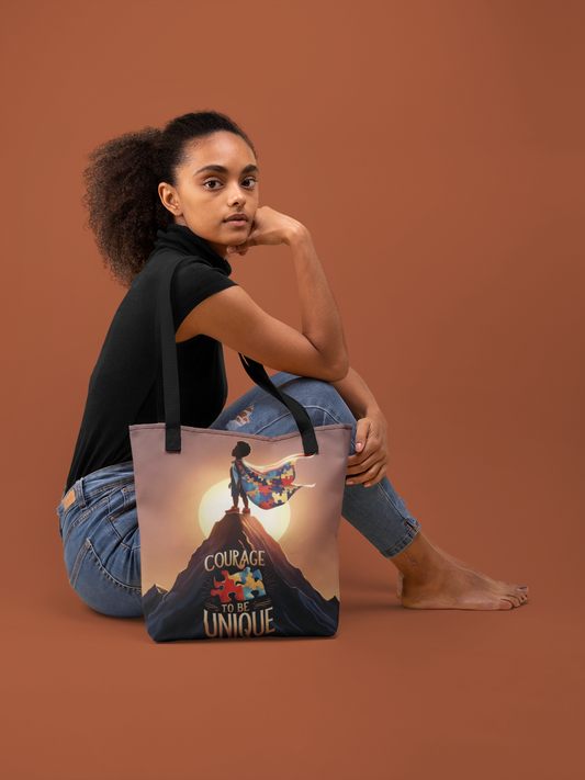 "Courage To Be Unique" Tote bag