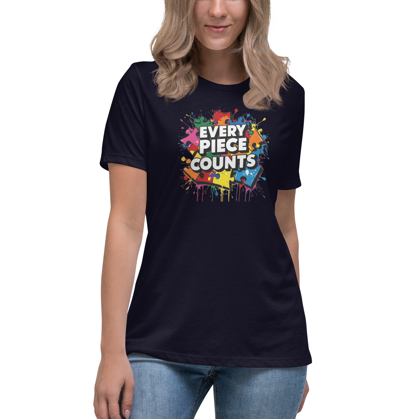 "Every Piece Counts" Women's Relaxed T-Shirt